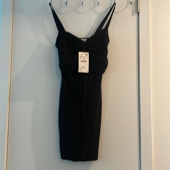 Medium Zara Black Bodycon Dress - Picture 4 of 8